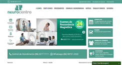 Desktop Screenshot of neurocentro.com